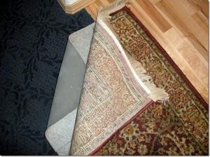 rug underlayment padding